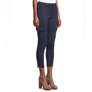 NWT Joie Okana Skinny Cargo Pants Navy